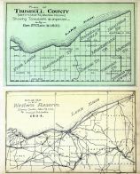 Trumbull County - Plan, Western Reserve - Outline Map, Ashtabula County 1905